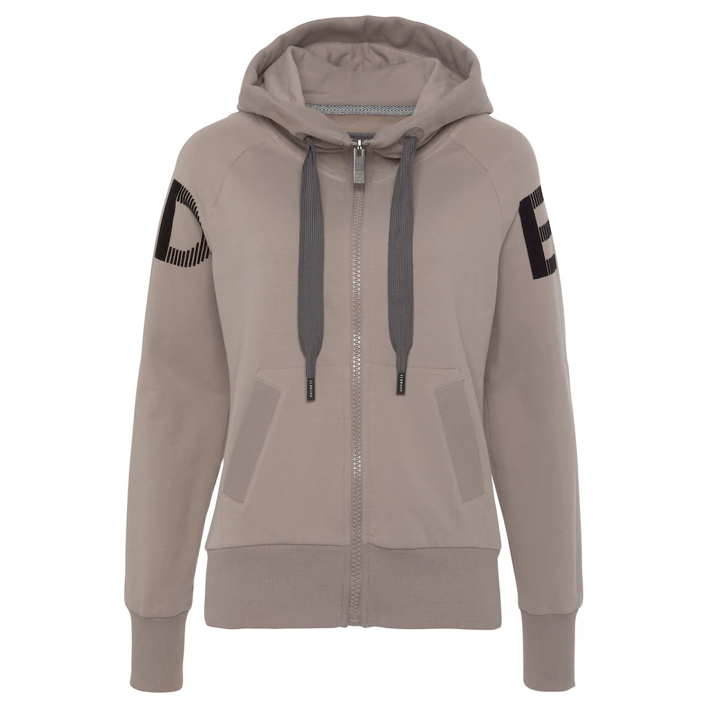 Elbsand Sweatjacke »Kekoa« mit großem Logodruck hinten bequeme Freizeitjacke mit Taschen Rabatt