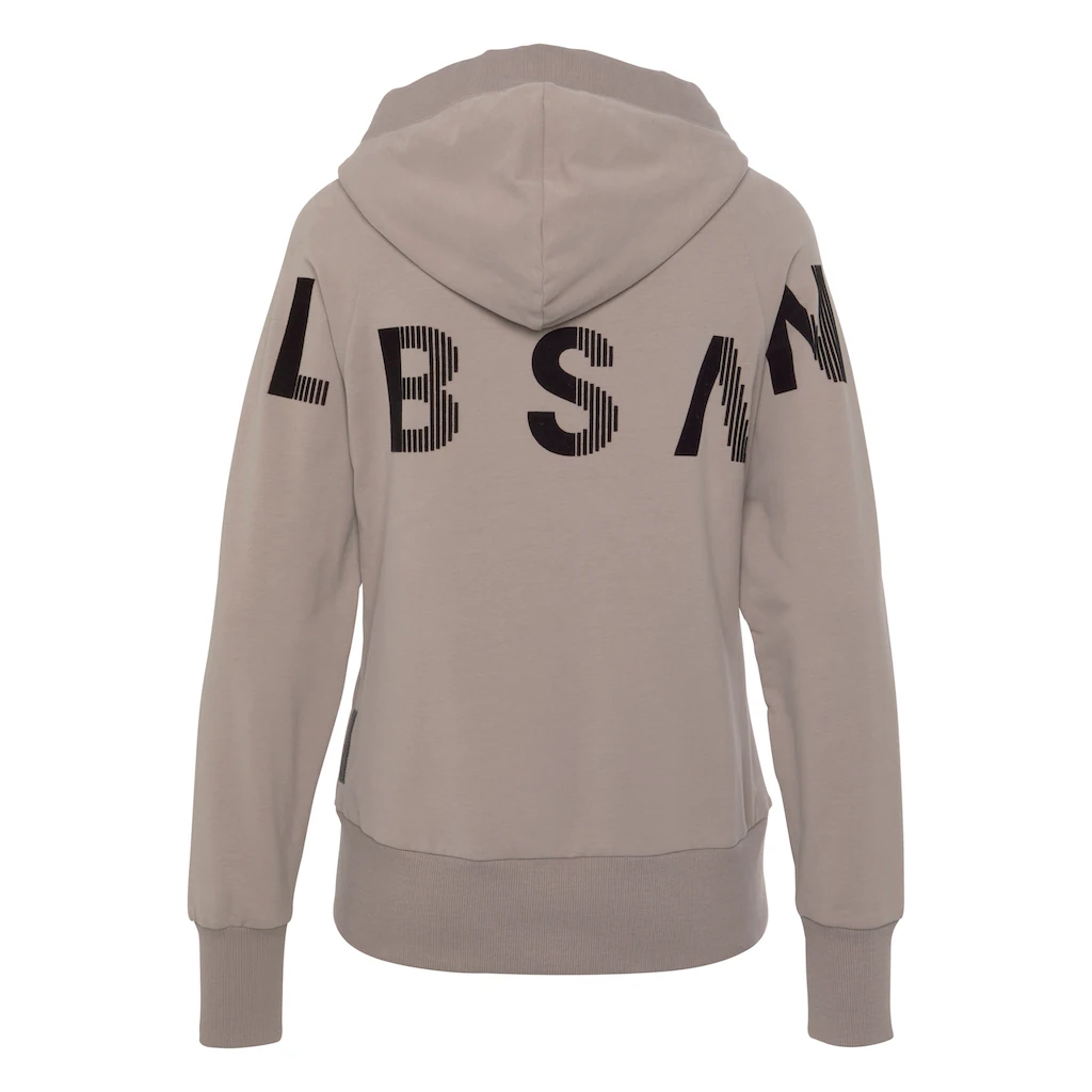 Elbsand Sweatjacke »Kekoa« mit großem Logodruck hinten bequeme Freizeitjacke mit Taschen Rabatt