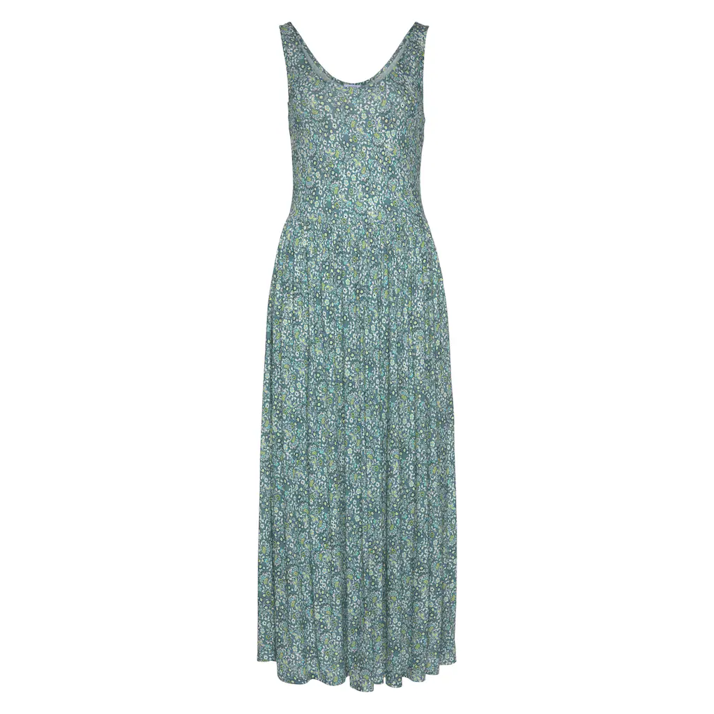 Vivance Midikleid mit Blümchendruck luftiges Sommerkleid Strandkleid Versandkostenfrei