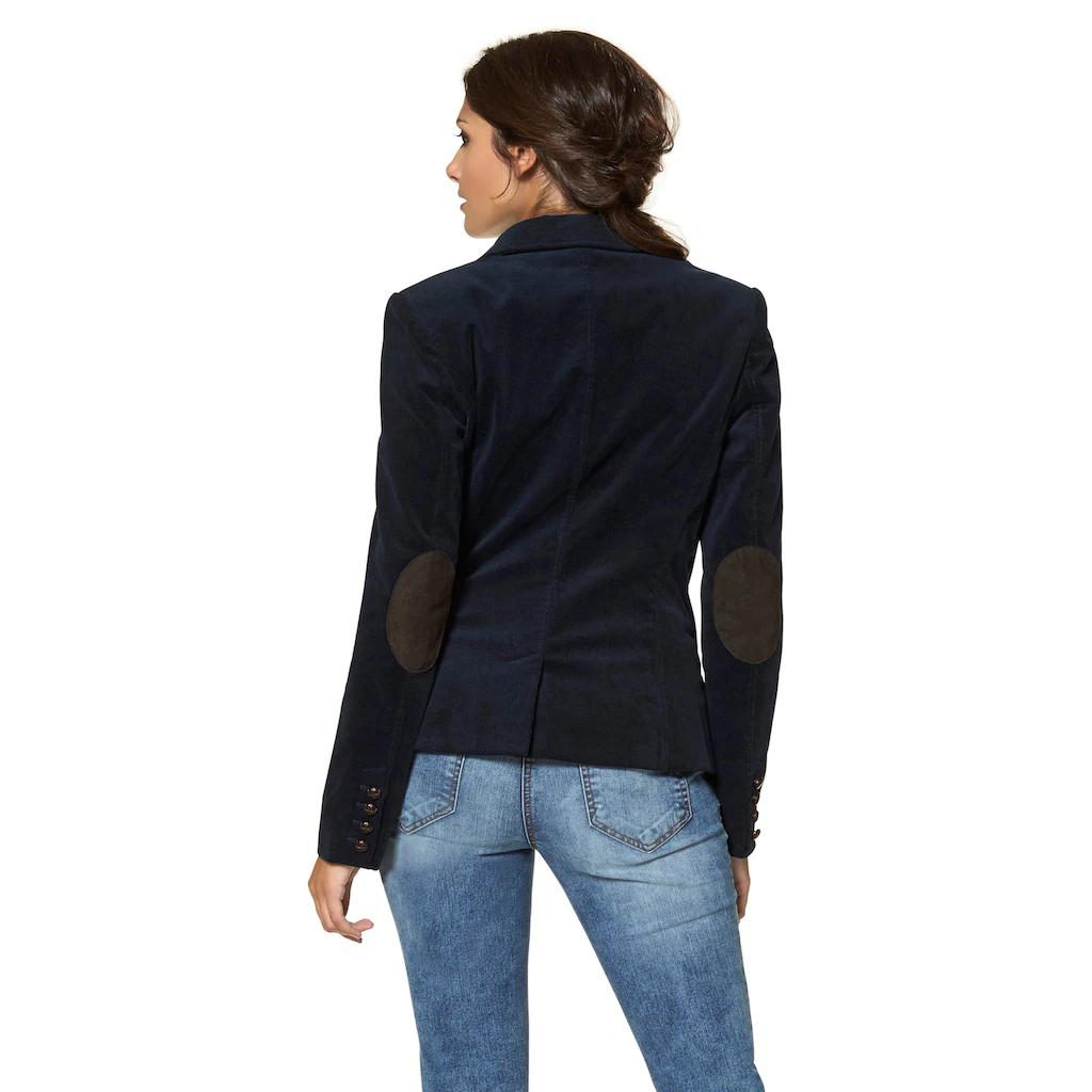 Aniston CASUAL Jackenblazer mit Stoff-Einfassungen und Ärmelpatches Online Shopping
