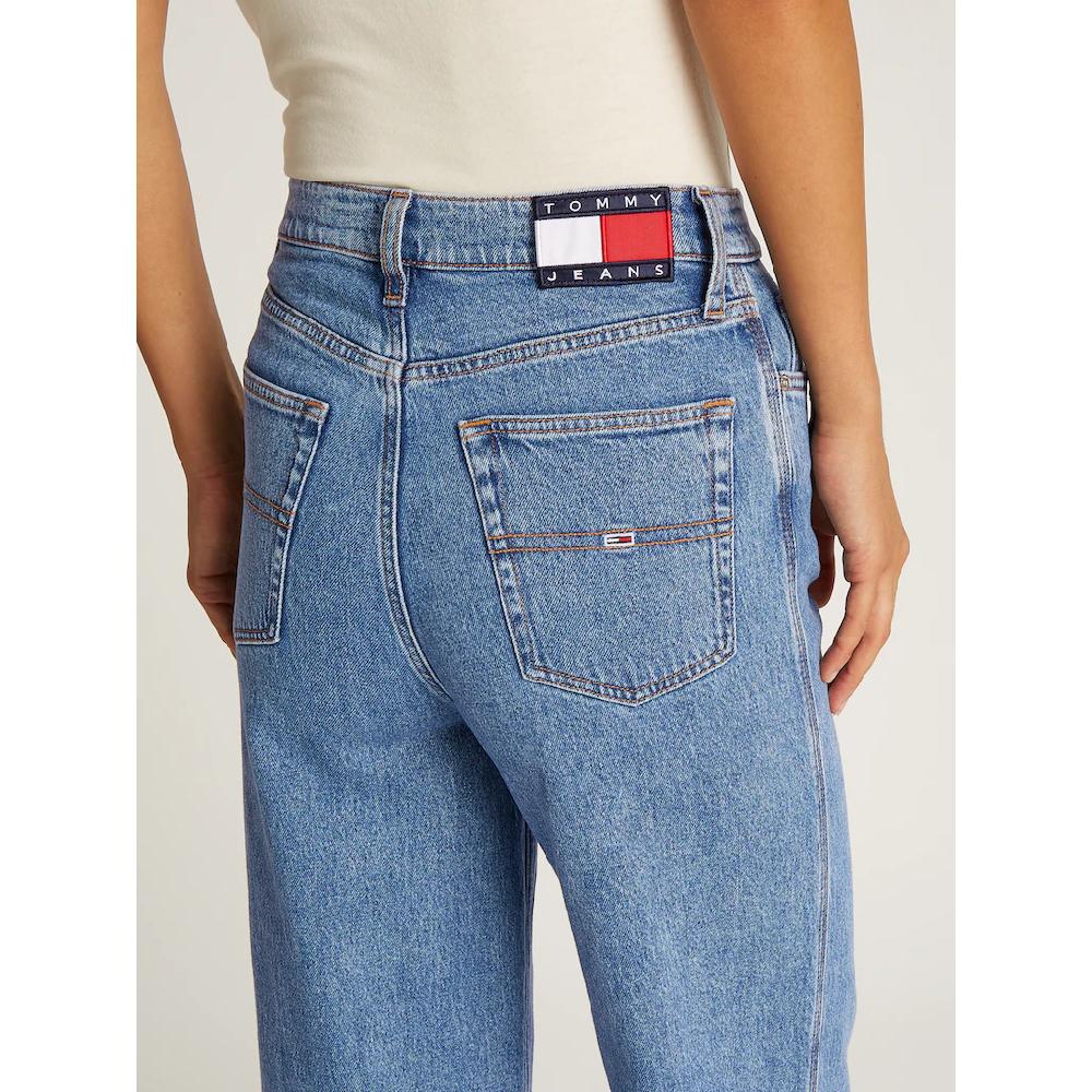 Tommy Jeans Weite Jeans »Claire High Rise« mit Logo-Badge Lagerräumung
