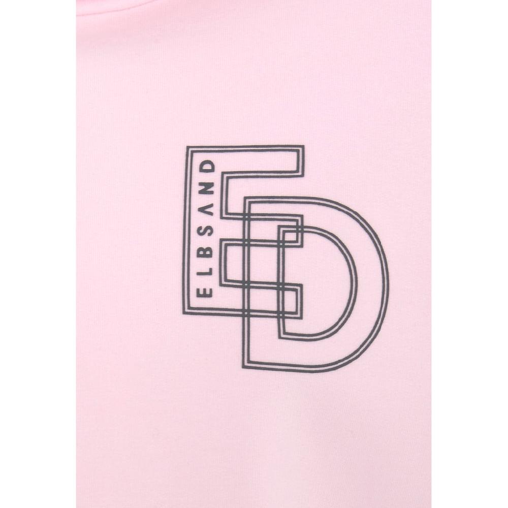 Elbsand Kapuzensweatshirt mit großem Logodruck auf dem Rücken bequemer Hoodie aus Baumwolle Heißer Verkauf