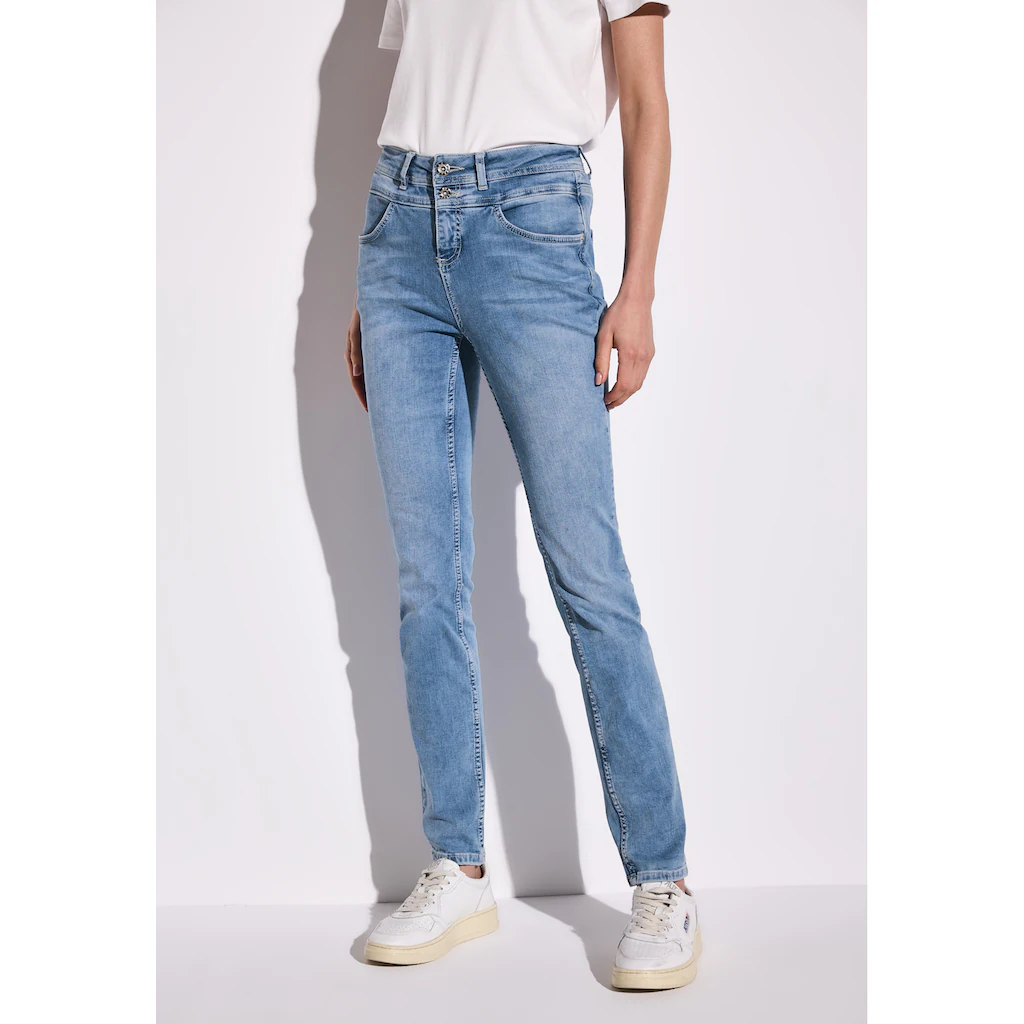 STREET ONE Comfort-fit-Jeans High Waist Bis zu 50% Rabatt