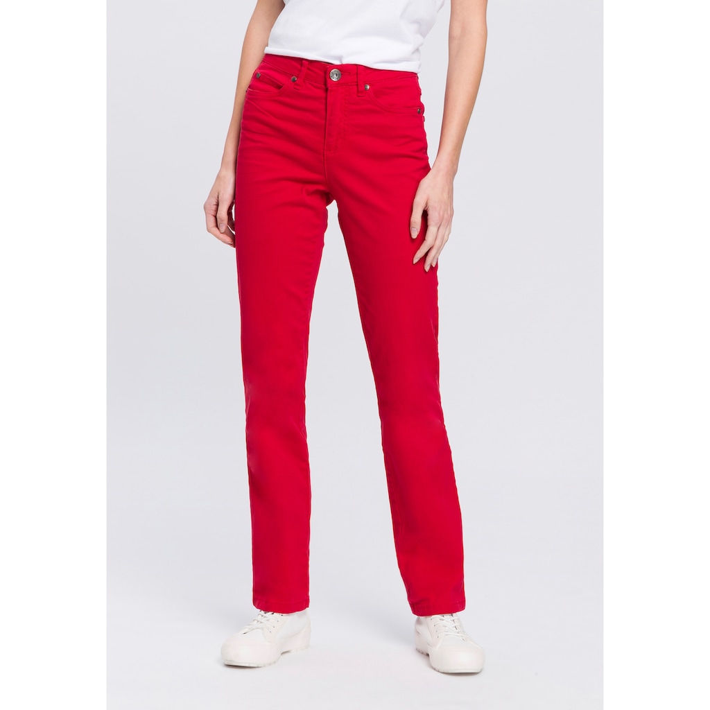 Arizona Gerade Jeans »Comfort-Fit« High Waist Online