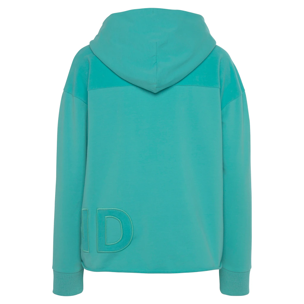 Elbsand Kapuzensweatshirt »Elgin« mit Logostickerei lockerer Hoodie aus elastischer Baumwolle Auslauf