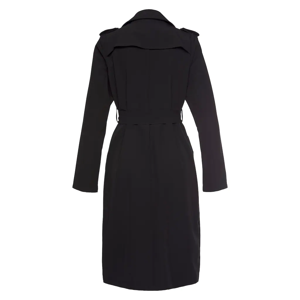 LASCANA Trenchcoat (mit Bindegürtel) zum Regulieren leichter Damenmantel ohne Futter casual-chic Hotsell