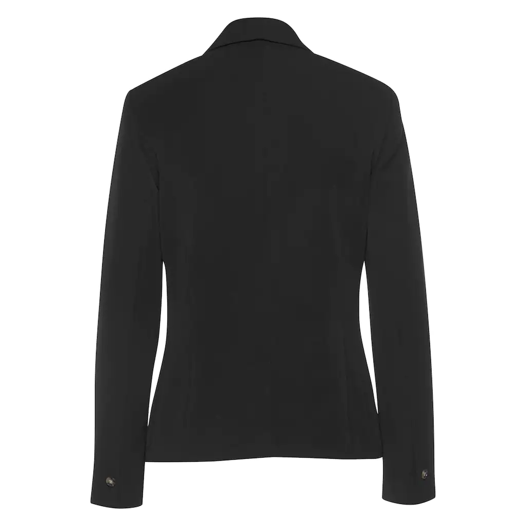 LASCANA Kurzblazer in klassischer Form taillierter Damenblazer sportlich elegant Günstiger Verkauf