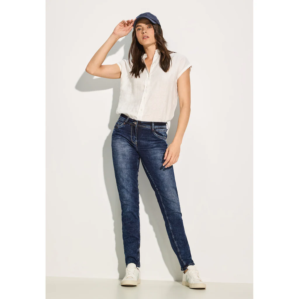 Cecil 5-Pocket-Jeans »Style Scarlett« im Casual Fit Fabrikverkauf