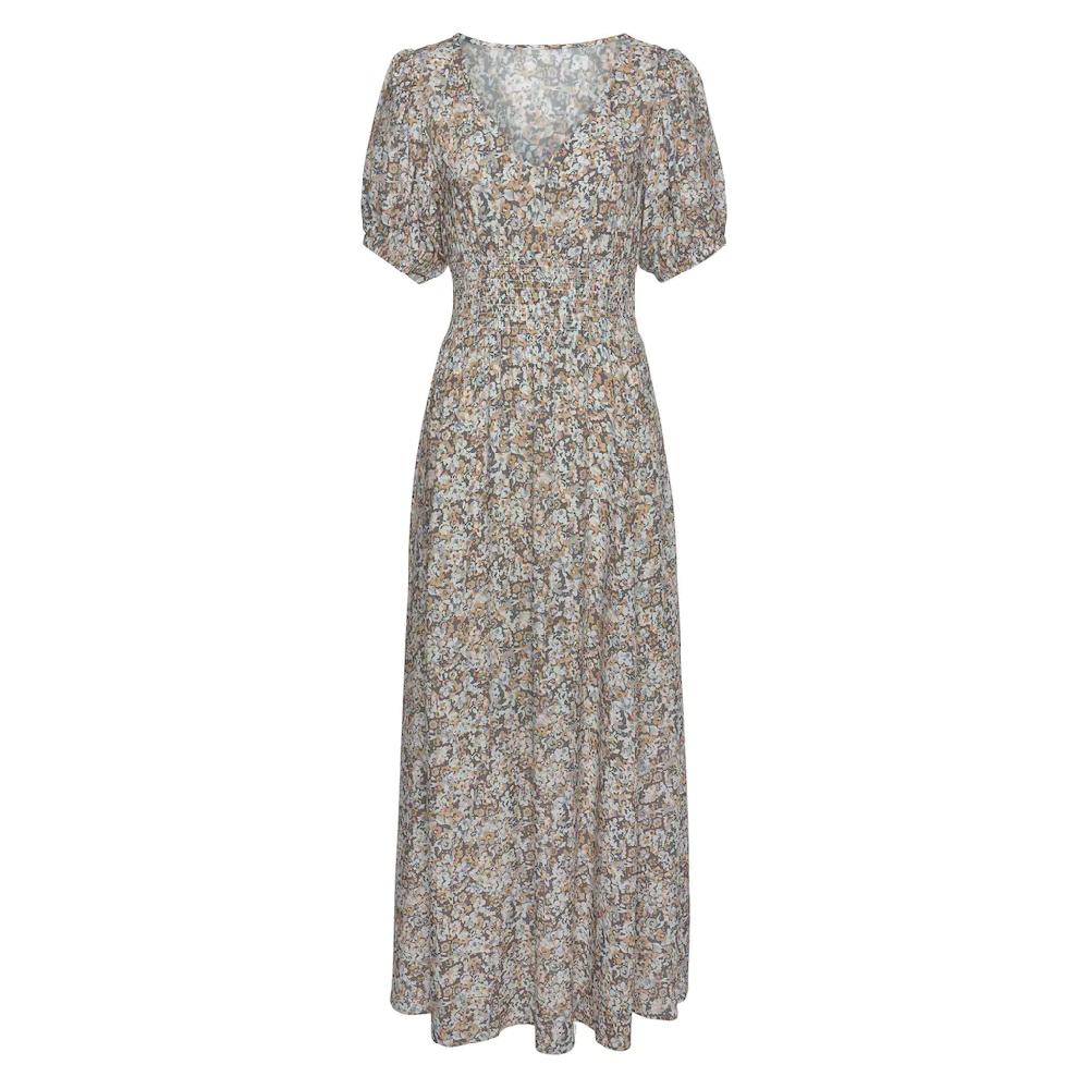 Vivance Maxikleid mit Blümchendruck und V-Ausschnitt luftiges Sommerkleid Fabrik Onlineshop