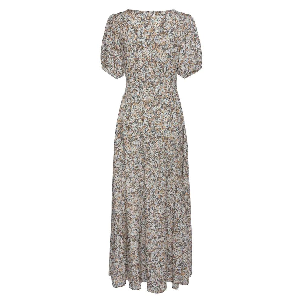 Vivance Maxikleid mit Blümchendruck und V-Ausschnitt luftiges Sommerkleid Fabrik Onlineshop