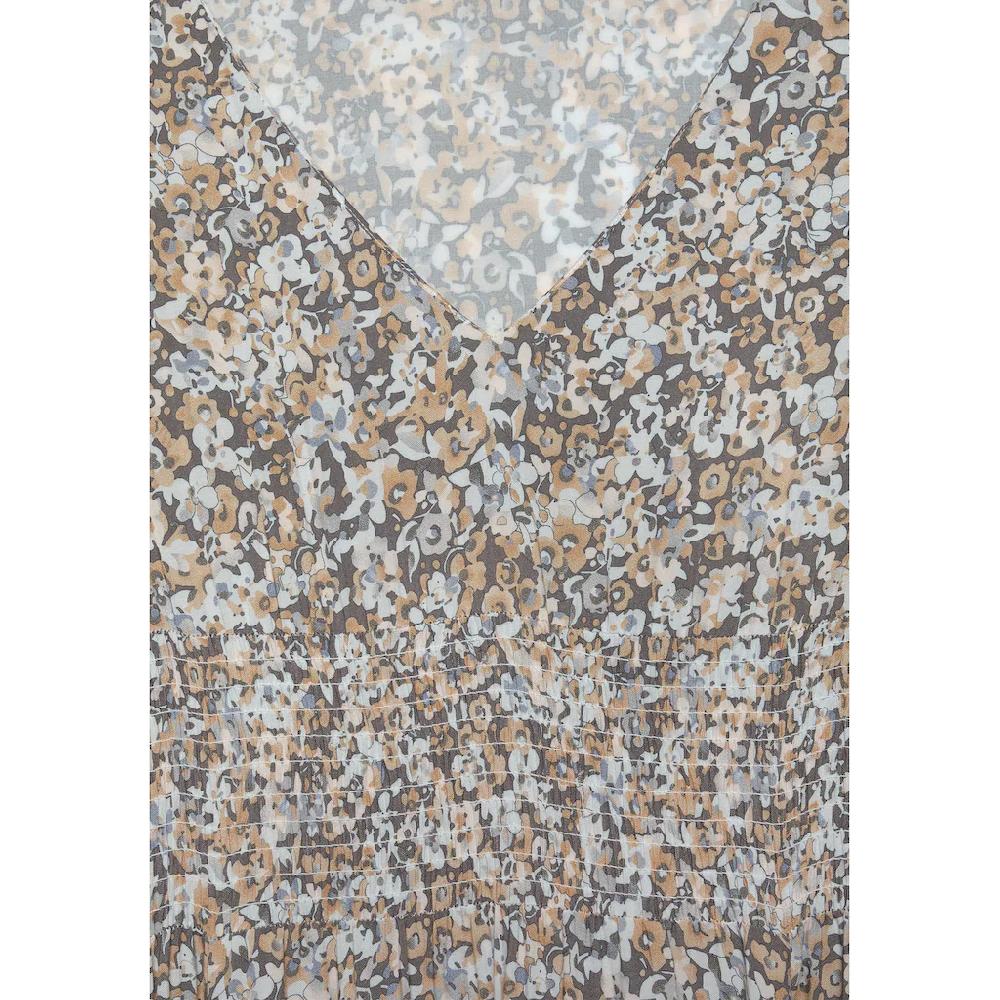 Vivance Maxikleid mit Blümchendruck und V-Ausschnitt luftiges Sommerkleid Fabrik Onlineshop