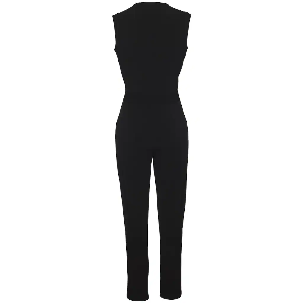 LASCANA Overall (mit Bindegürtel) aus knitterfreier Ware eleganter Jumpsuit in Wickeloptik bügelfrei Fabrikpreis