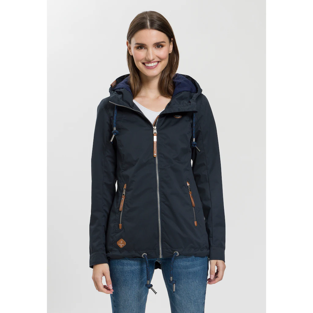 Ragwear Funktionsjacke »ZUZKA« mit Kapuze stylische Übergangs-Outdoor-Jacke Water repellent coating Begrenztes Angebot