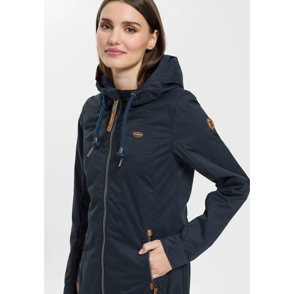 Ragwear Funktionsjacke »ZUZKA« mit Kapuze stylische Übergangs-Outdoor-Jacke Water repellent coating Begrenztes Angebot