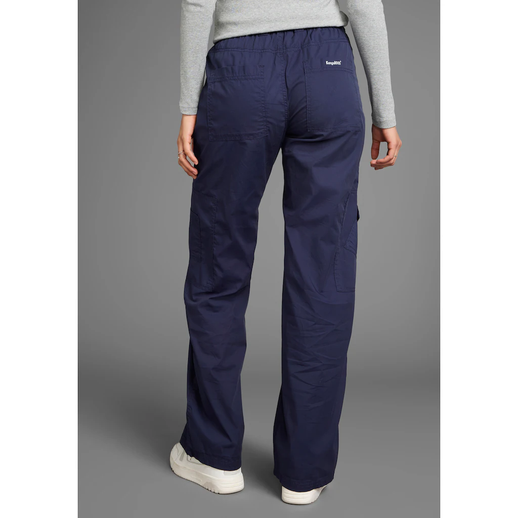 KangaROOS Cargohose (2 tlg. mit abnehmbarem Gürtel) mit besonderem Taschen-Design Muttertagsangebot