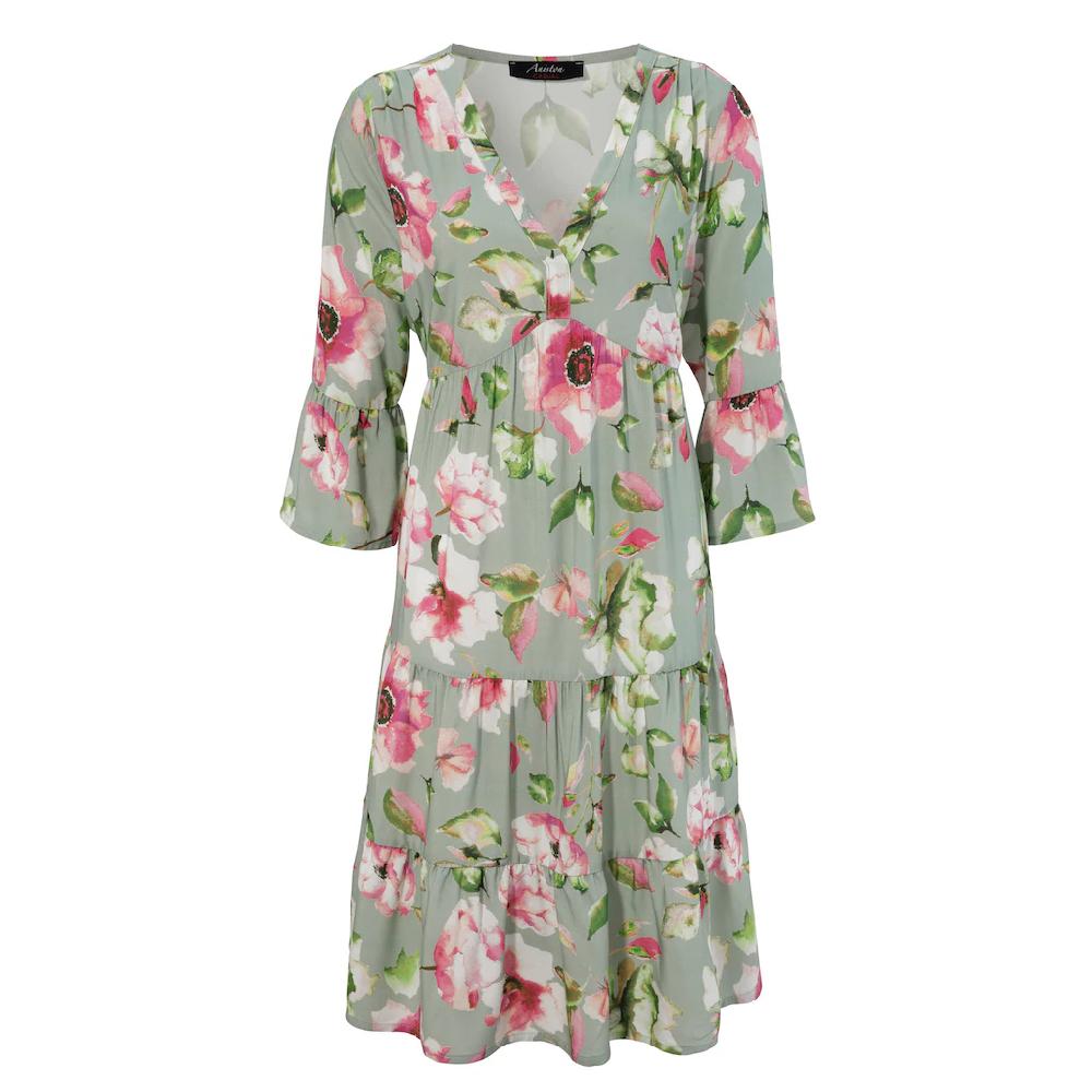 Aniston CASUAL Tunikakleid mit fantasievollem Blumendruck Exklusive Angebote