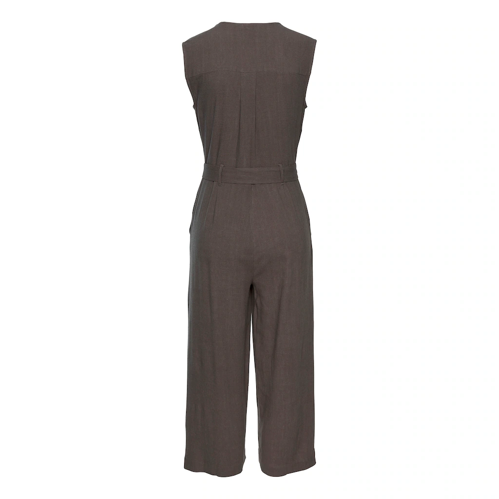 LASCANA Overall (mit Bindegürtel) und Taschen sommerlicher Jumpsuit casual-chic Große Rabatte