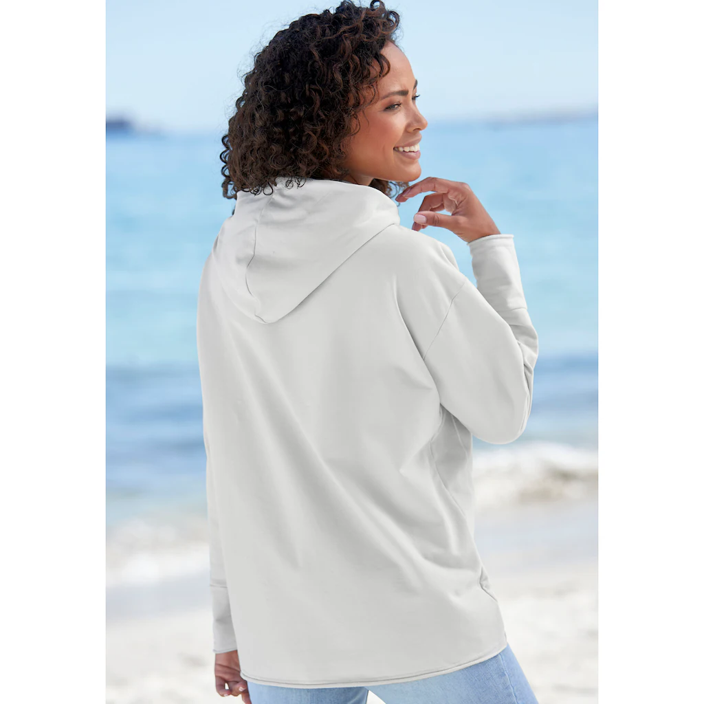 Elbsand Kapuzensweatshirt »Dea« Hoodie mit Logodruck vorne Letzte 3 Tage