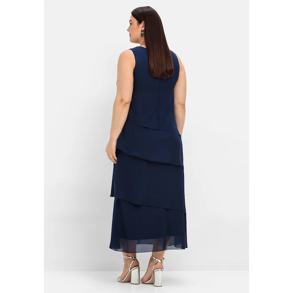 Sheego Abendkleid »Große Größen« in figurumspielender Form Letzte 2 Tage