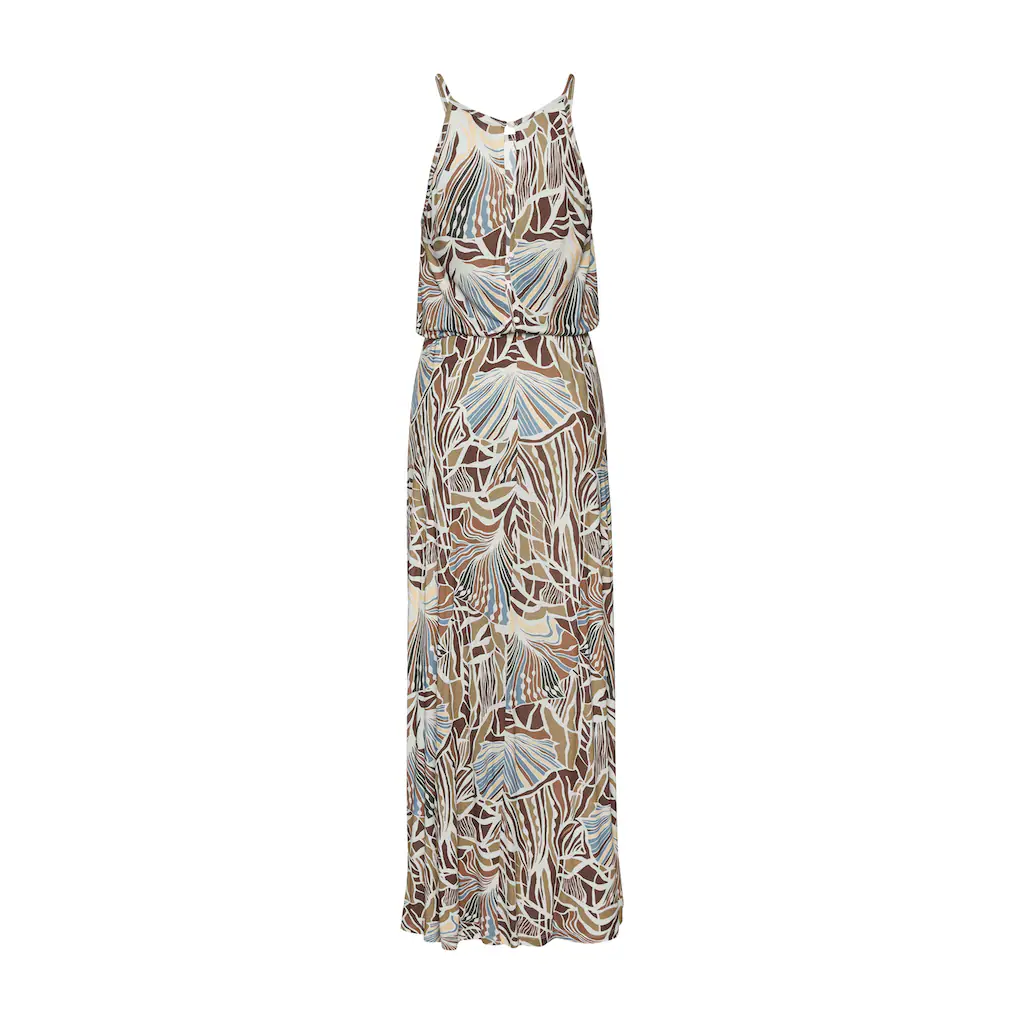 LASCANA Maxikleid leichtes Sommerkleid mit Alloverprint fließendes Strandkleid Letzter Tag