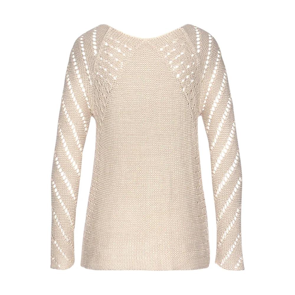 LASCANA Ajourpullover mit tollem Lochstrickmuster Strandpullover leicht transparent Bis zu 50% Rabatt