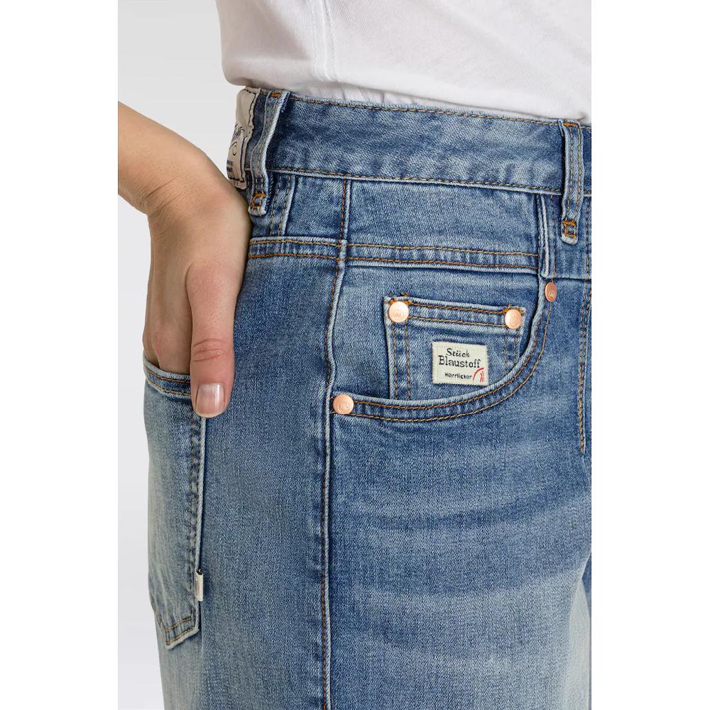 Herrlicher Loose-fit-Jeans »Brooke Organic Denim« in Cropped-Länge Kostenloser Versand international
