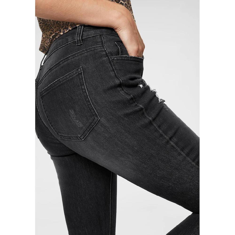 Aniston CASUAL Skinny-fit-Jeans mit Destroyed-Effekt Speichern exportieren