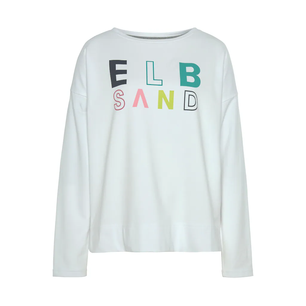 Elbsand Sweatshirt »Aliisa« mit Logodruck vorne Basic-Passform sportlich-casual Meist gekauft