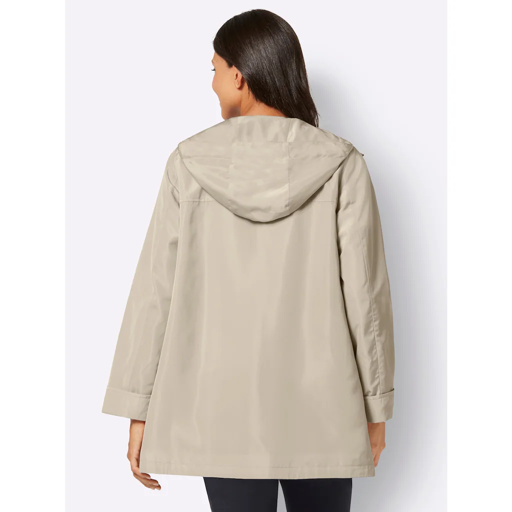 Classic Basics Langjacke mit Kapuze Fabrikpreis