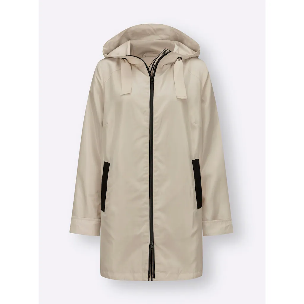 Classic Basics Langjacke mit Kapuze Fabrikpreis