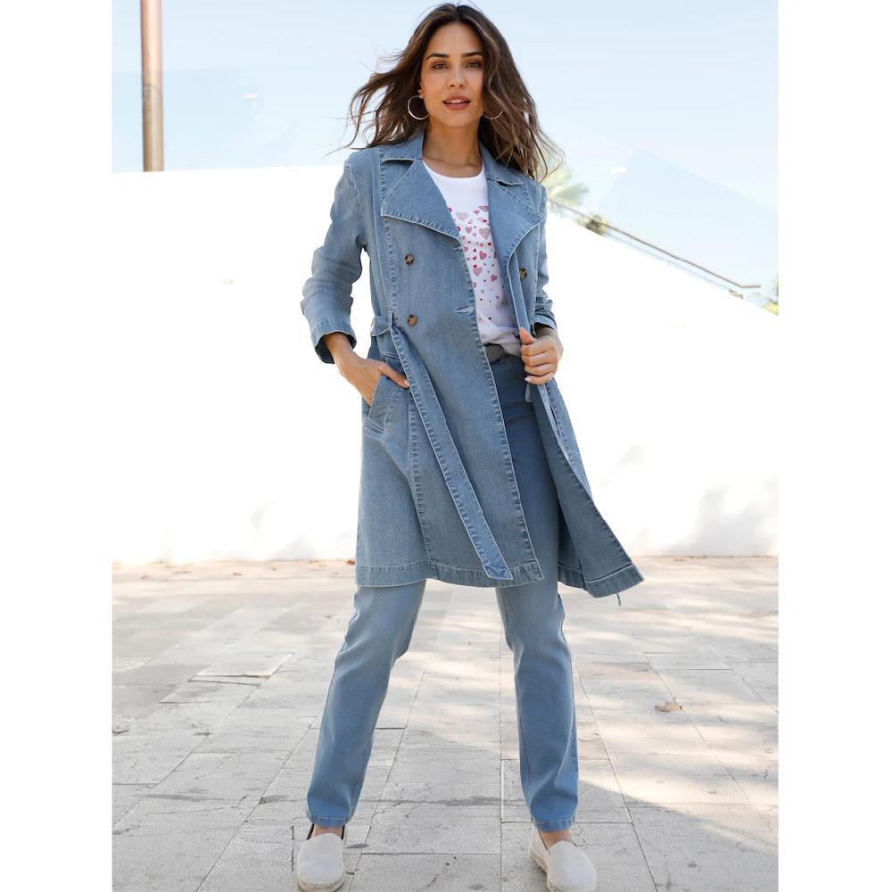 Classic Basics Trenchcoat Online Shopping