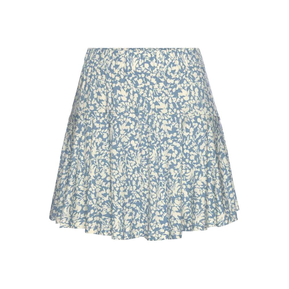 Vivance Hosenrock mit Blumendruck Skort Rock inklusive Hose bequemer Bund Valentinstagsangebot