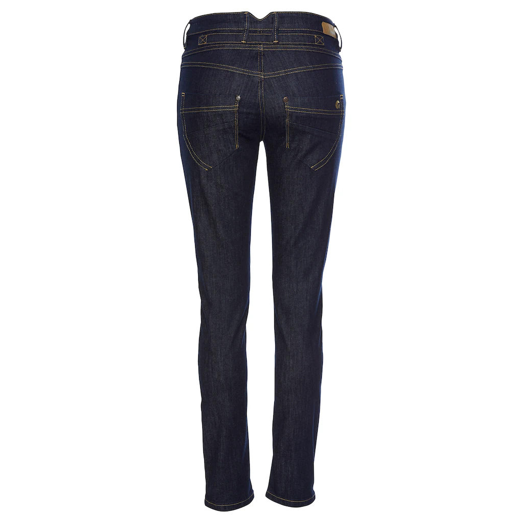 GANG Skinny-fit-Jeans »94MEDINA« mit stylischer halb offener Knopfleiste Kostenlose Rückgabe