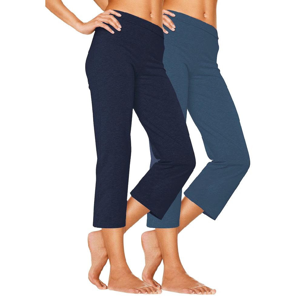 Vivance active Caprihose (2er-Pack) mit Gummibund Loungewear Letzte 3 Tage