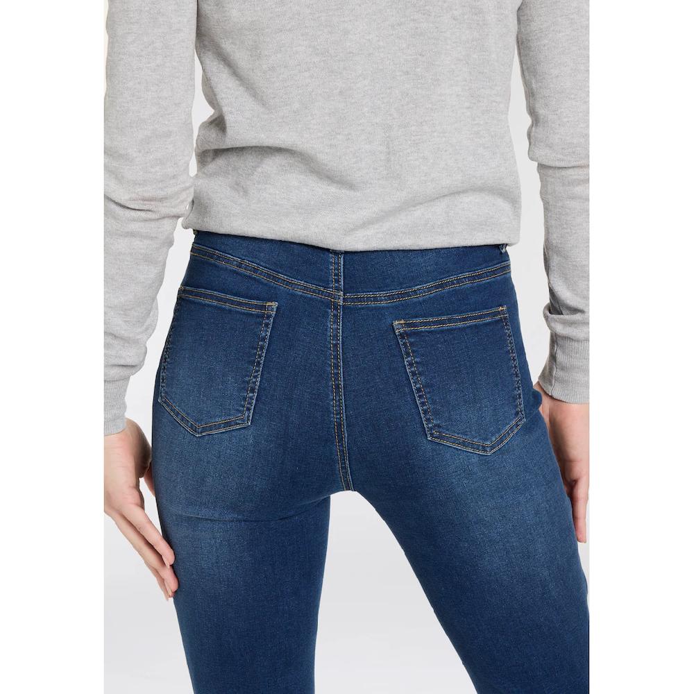 Arizona Gerade Jeans »Ultra-Stretch« normale Passform Comfort Fit Used-Look-Waschung Discount Store für neue Produkte