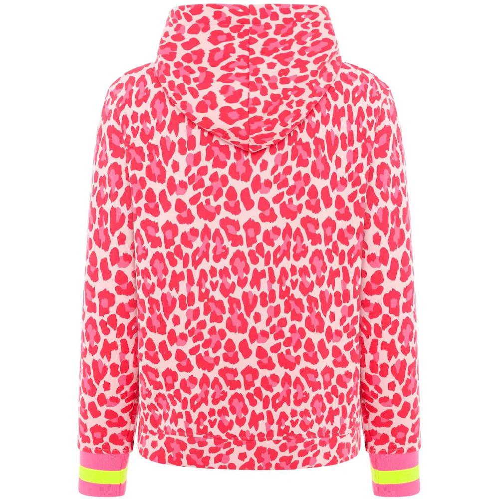 Zwillingsherz Hoodie »"Leo Allover Neon Kante"« mit Animal-Design und kontrastfarbigen Ärmelbündchen Nur noch ein Tag übrig