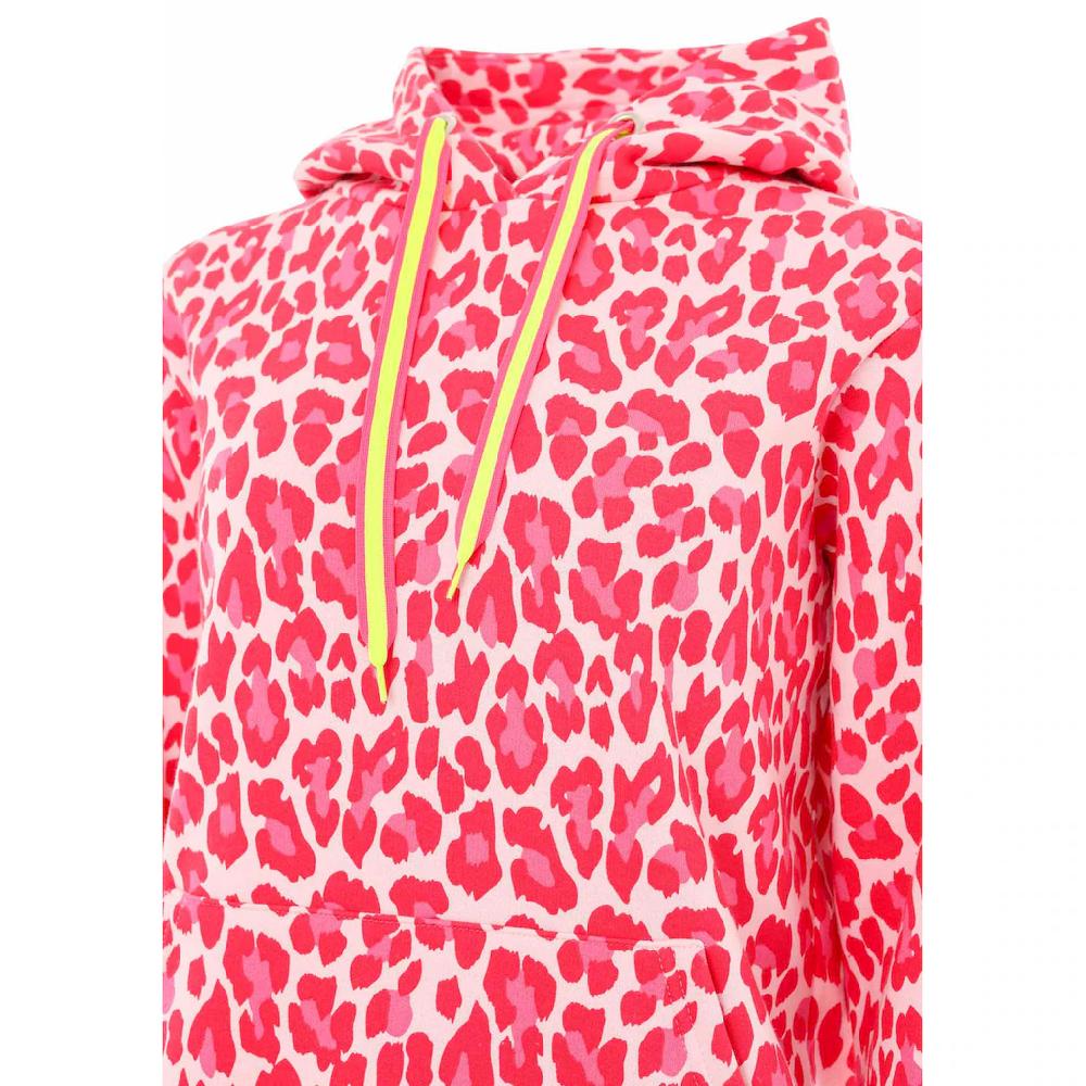 Zwillingsherz Hoodie »"Leo Allover Neon Kante"« mit Animal-Design und kontrastfarbigen Ärmelbündchen Nur noch ein Tag übrig