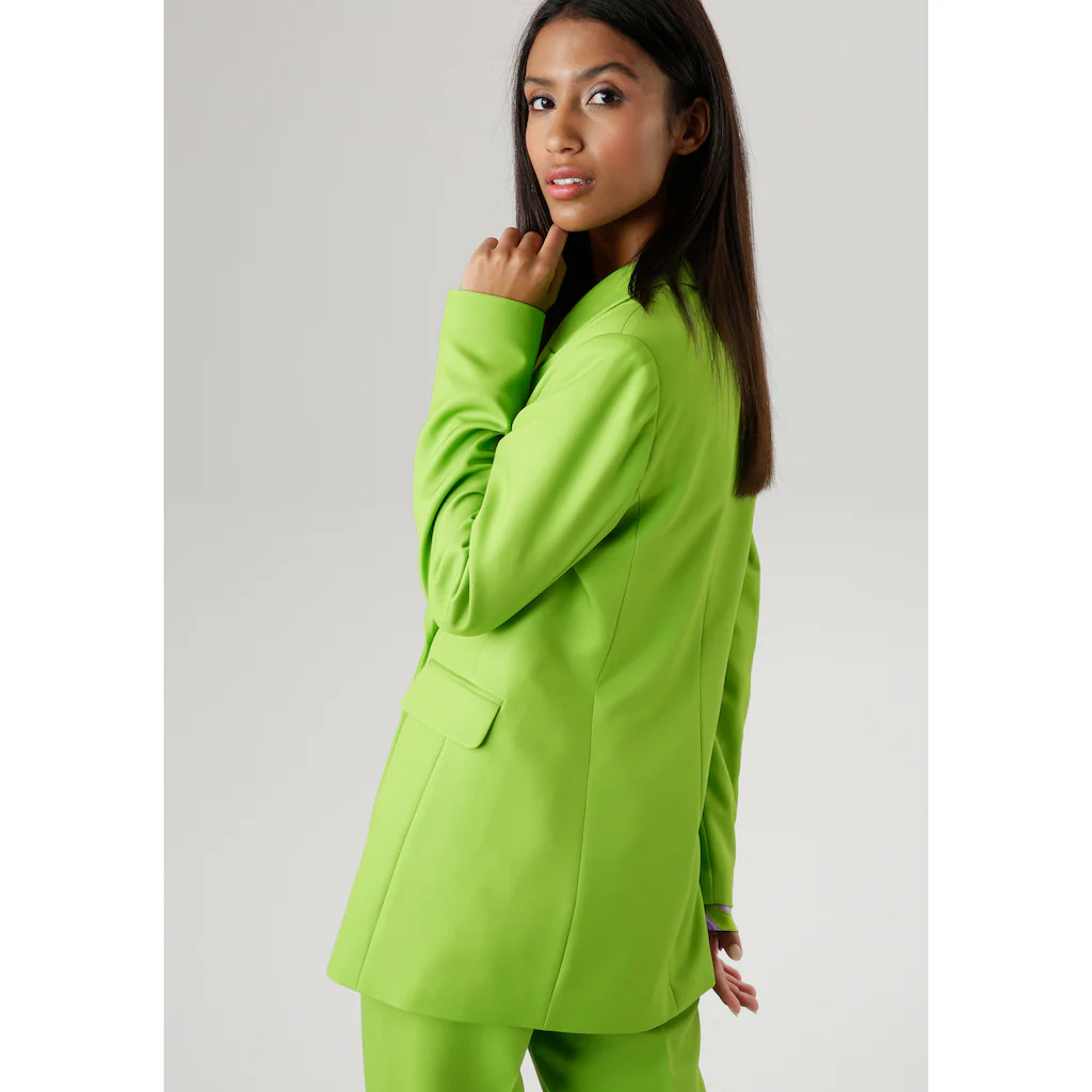 Aniston SELECTED Longblazer in trendy Farbpalette Rabatt