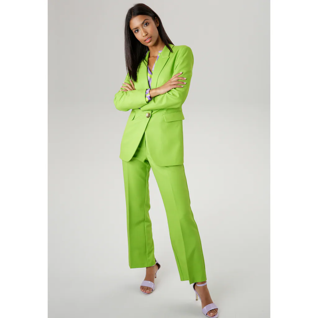 Aniston SELECTED Longblazer in trendy Farbpalette Rabatt