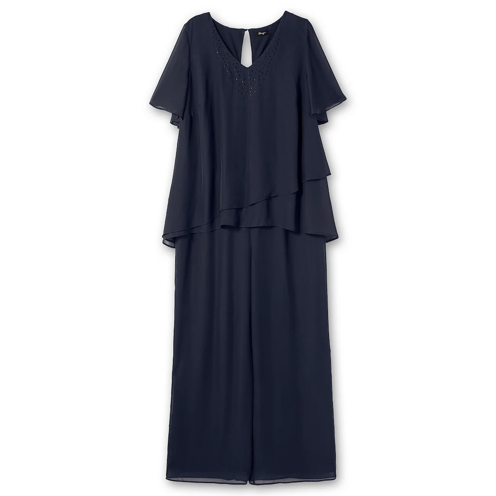 Sheego Jumpsuit »Große Größen« im Lagenlook mit weitem Bein Flash Sale