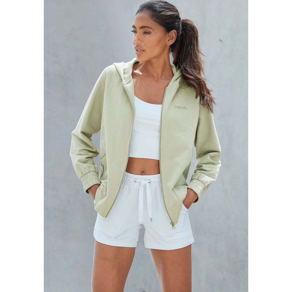 Bench. Loungewear Kapuzensweatjacke mit sportlichen Teilungsnähten Loungeanzug Saisonschlussverkauf