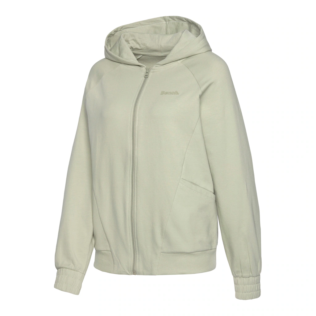 Bench. Loungewear Kapuzensweatjacke mit sportlichen Teilungsnähten Loungeanzug Saisonschlussverkauf