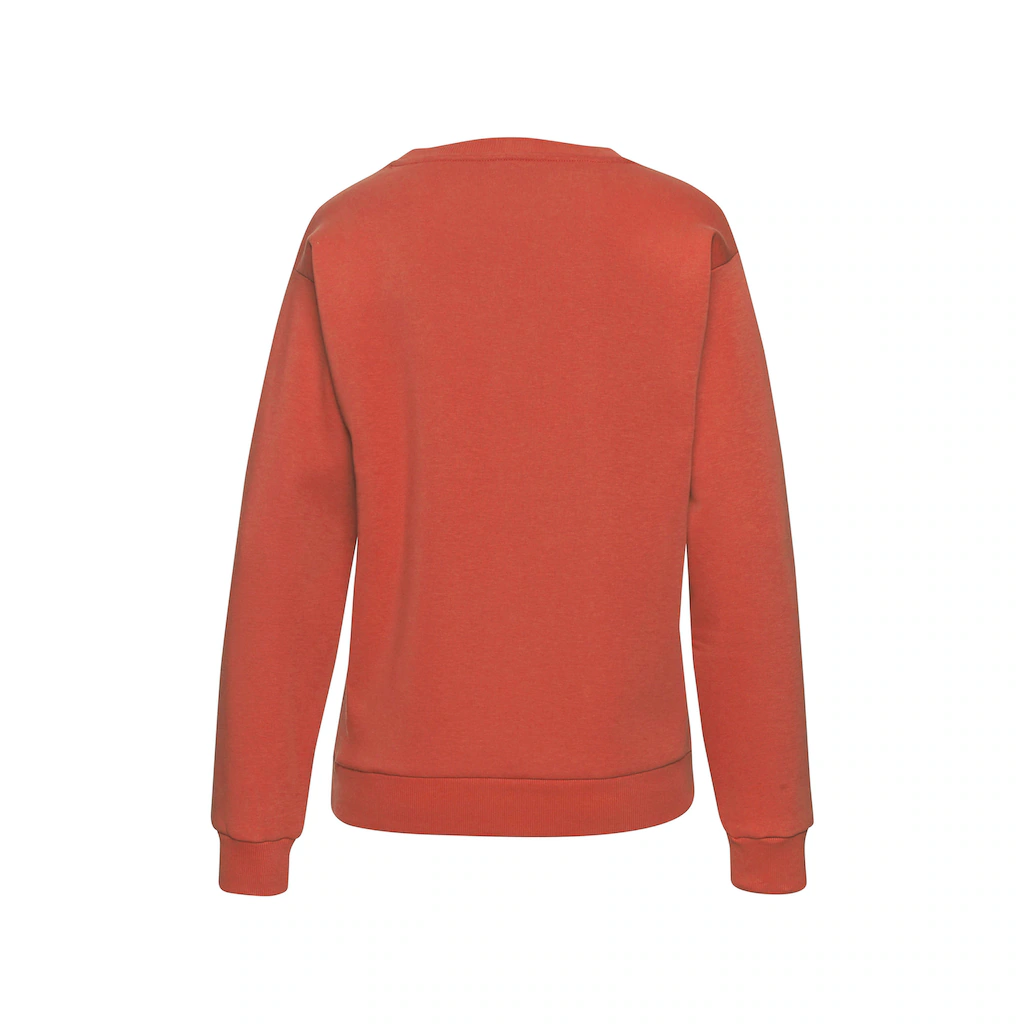 LASCANA Sweatshirt Loungehirt mit Herz-Leo-Druck Loungewear Cyber Monday