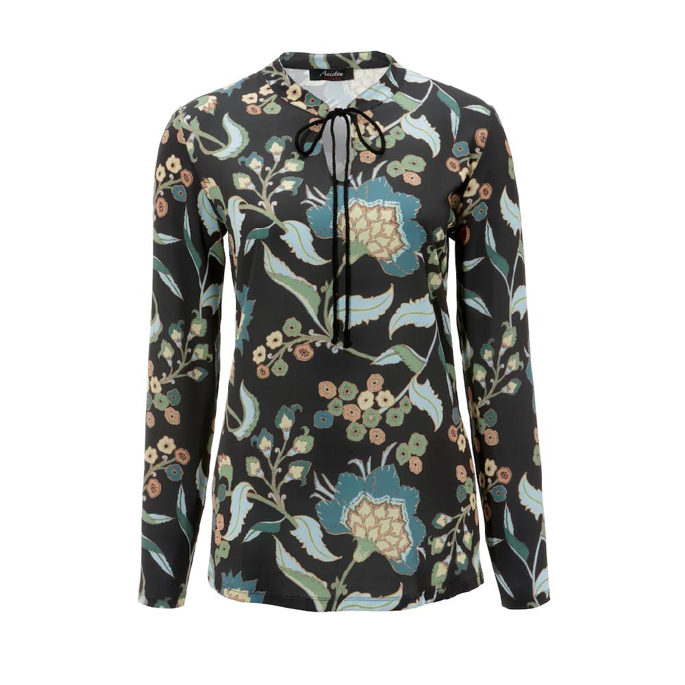 Aniston CASUAL Schlupfbluse mit malerischem Blumendruck Online Outlet