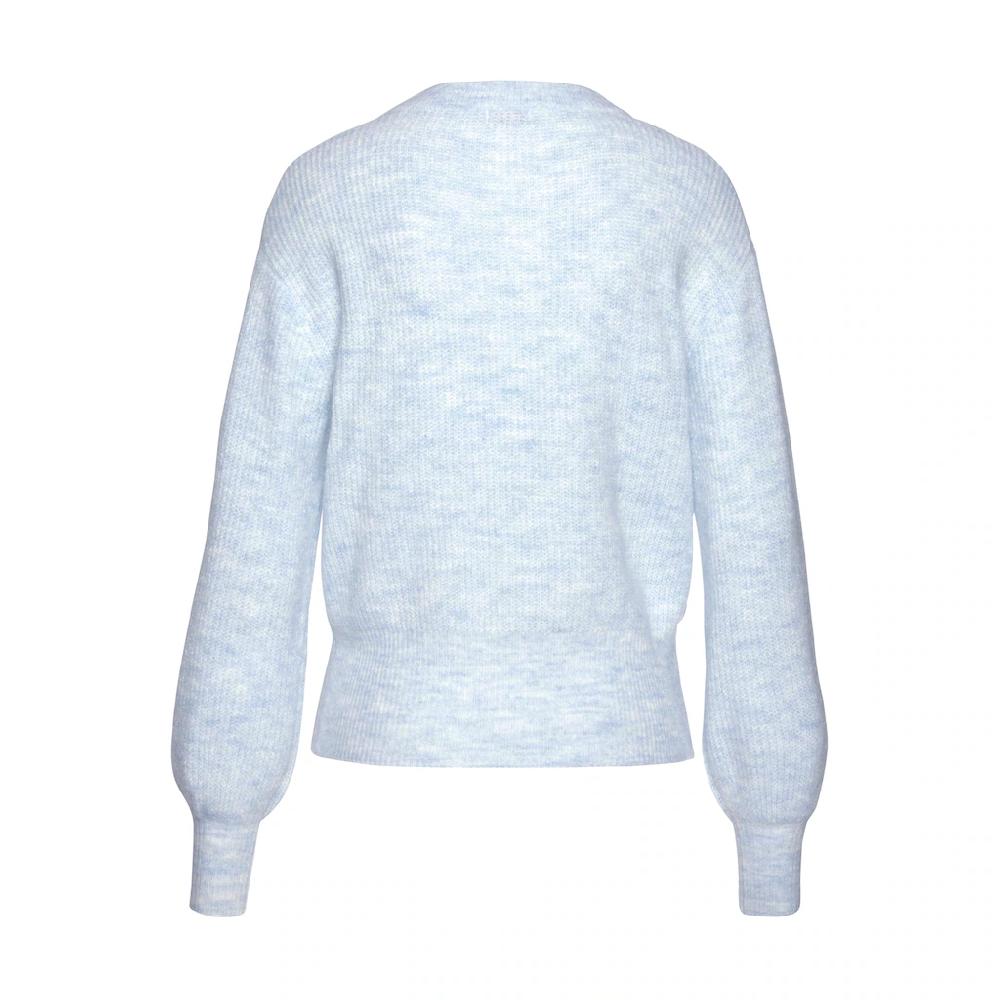 LASCANA Strickpullover in Melange-Optik lockerer Damenpullover Basic Neuheiten