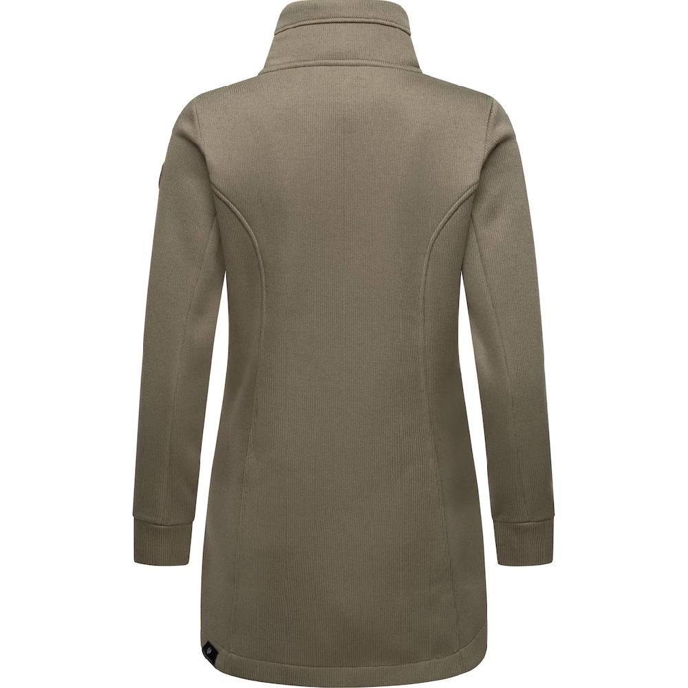 Ragwear Sweatjacke »Letrice Bonded« Elegante Zip-Jacke mit hohem Kragen in Feinstrickoptik Riesige Ersparnisse