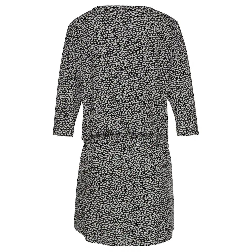 s.Oliver Sommerkleid mit Reißverschluss und 3/4-Ärmeln Jerseykleid mit Taschen Super Sparpreis