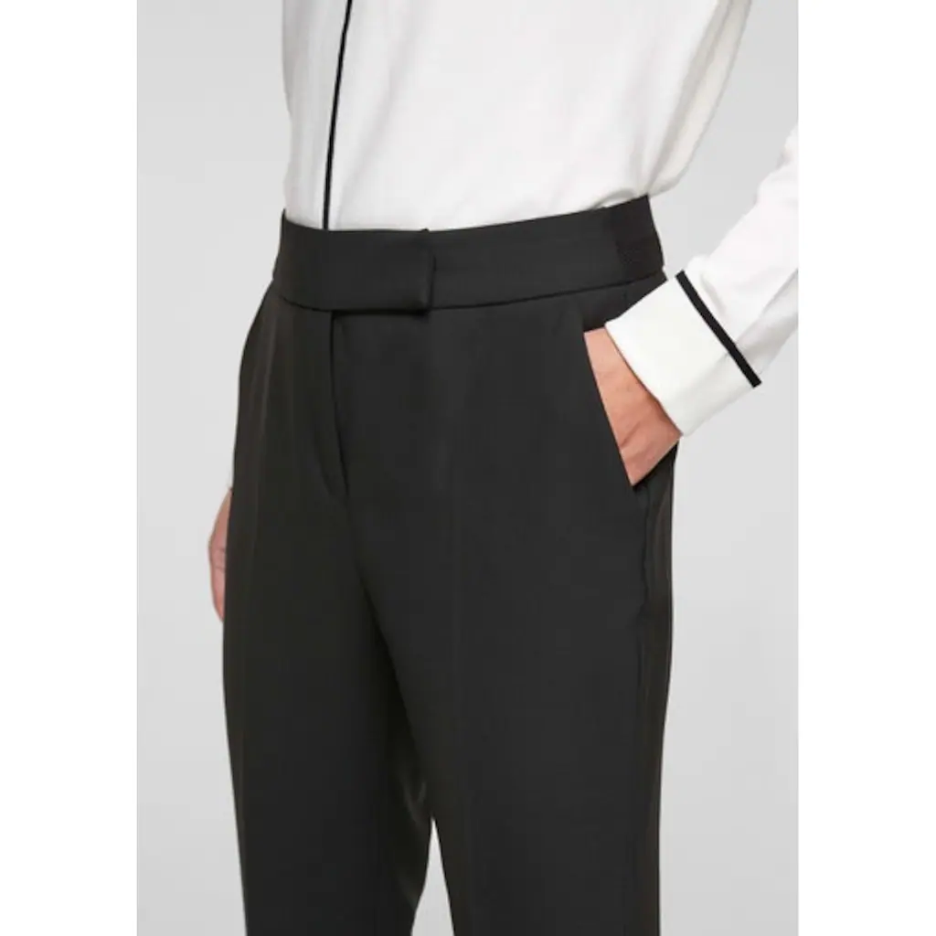 s.Oliver BLACK LABEL 7/8-Hose mit asymmetrischem Hakenverschluss Letzte 2 Tage