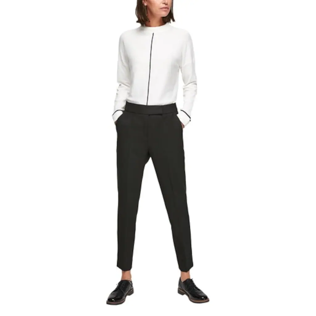 s.Oliver BLACK LABEL 7/8-Hose mit asymmetrischem Hakenverschluss Letzte 2 Tage