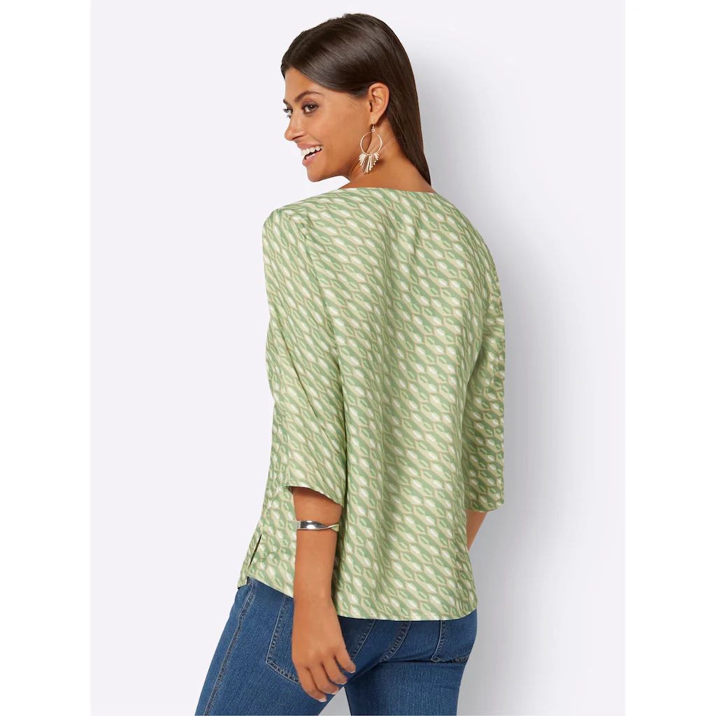creation L Druckbluse Super Rabatt